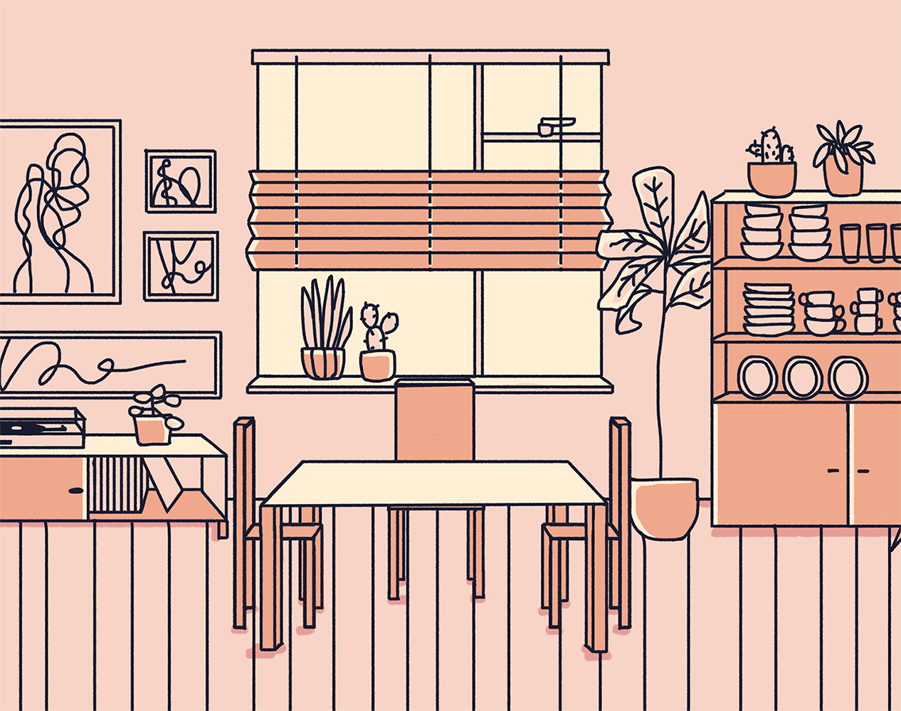 Room illustration